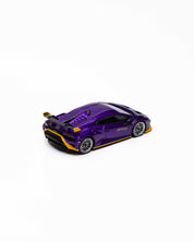 1:64 兰博基尼 Huracán STO，紫色 D 模 美轮美奂