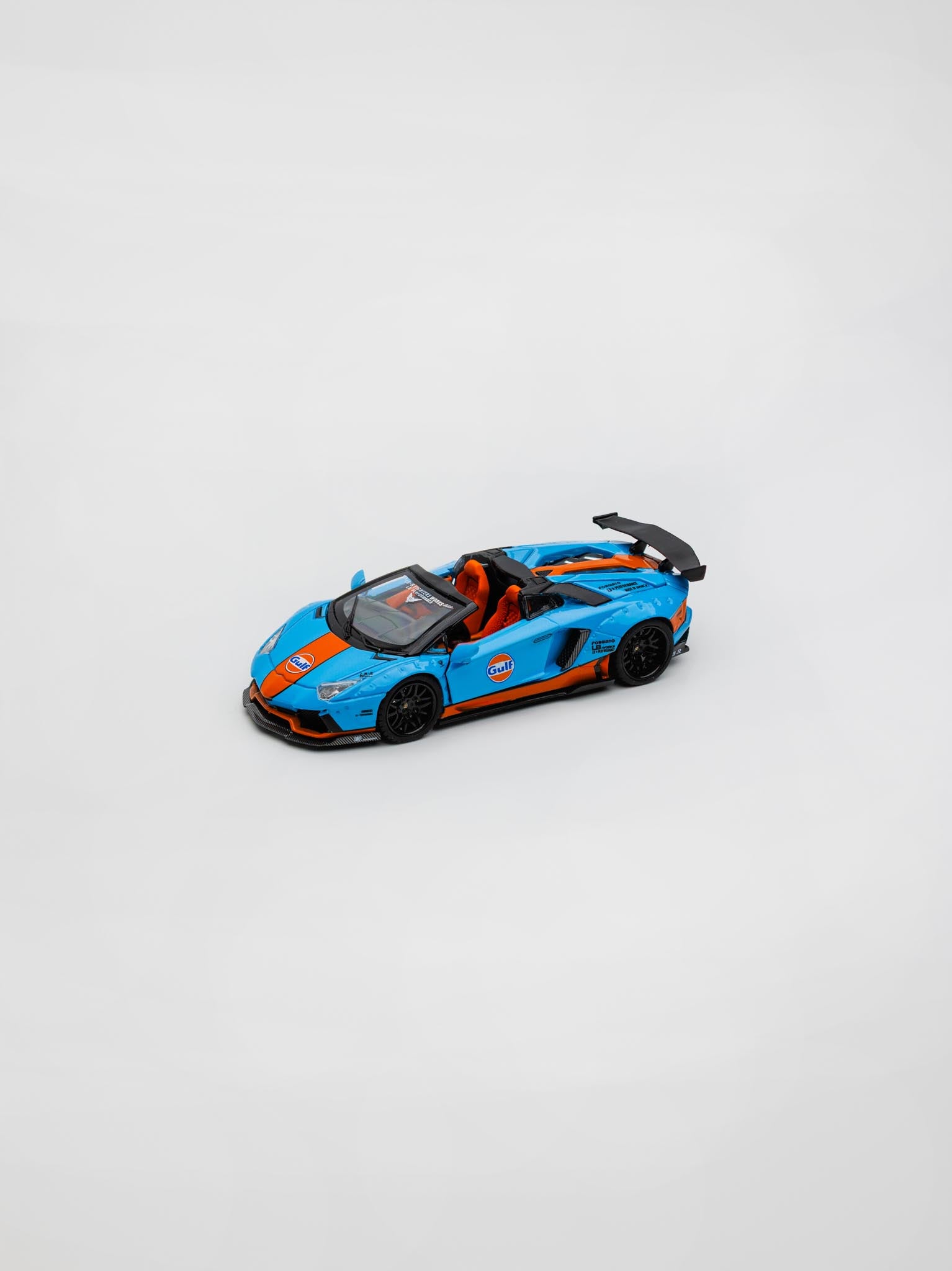 TPC X RHINO MODEL 1:64 兰博基尼 LP720-4 敞篷跑车 宽体改装 高尔夫球