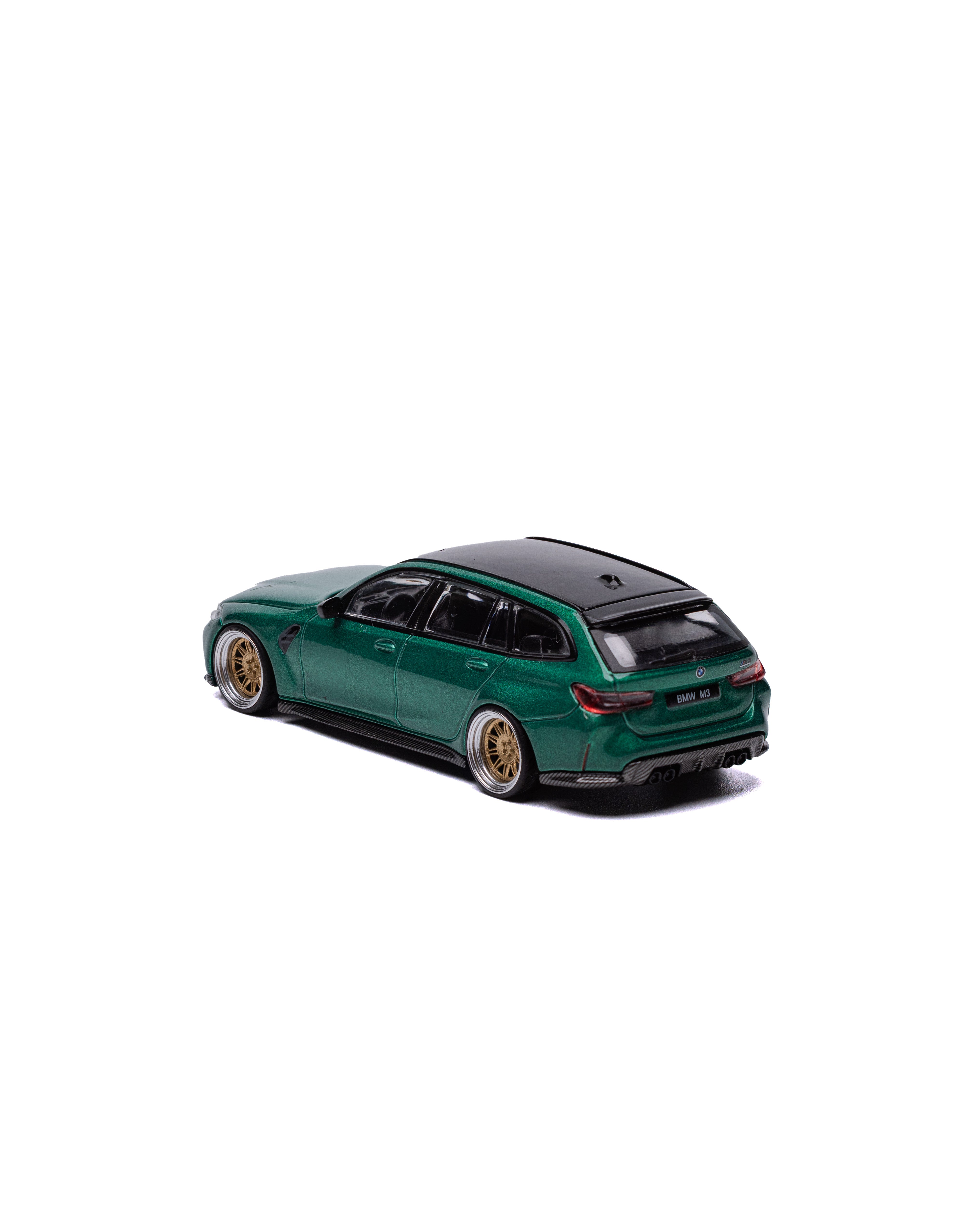 1:64 BMW M3 Competition Touring, Green D MODEL BEAUTY ON WHEELS
