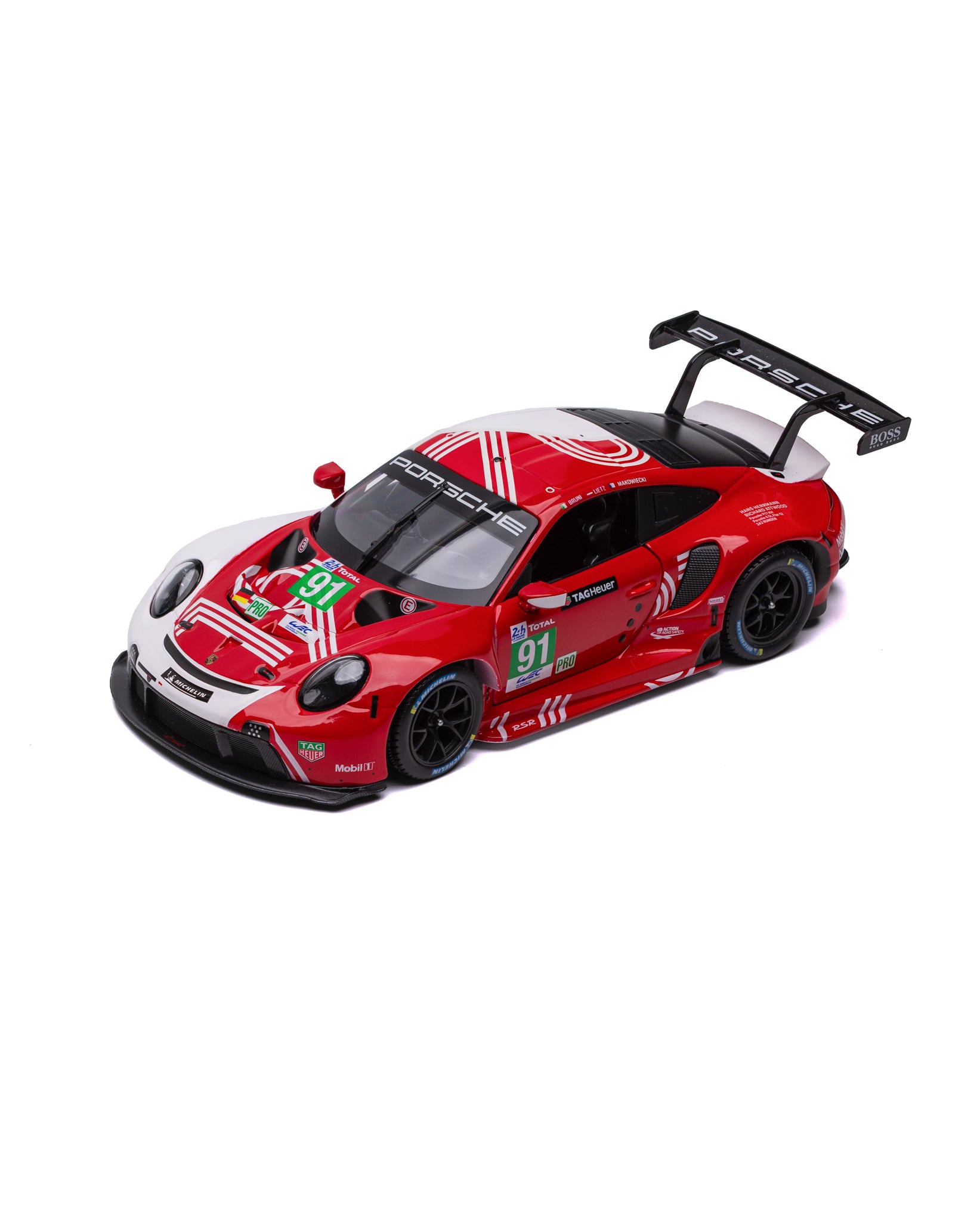 BURAGO 1:24 DIECAST PORSCHE 911 RSR LM