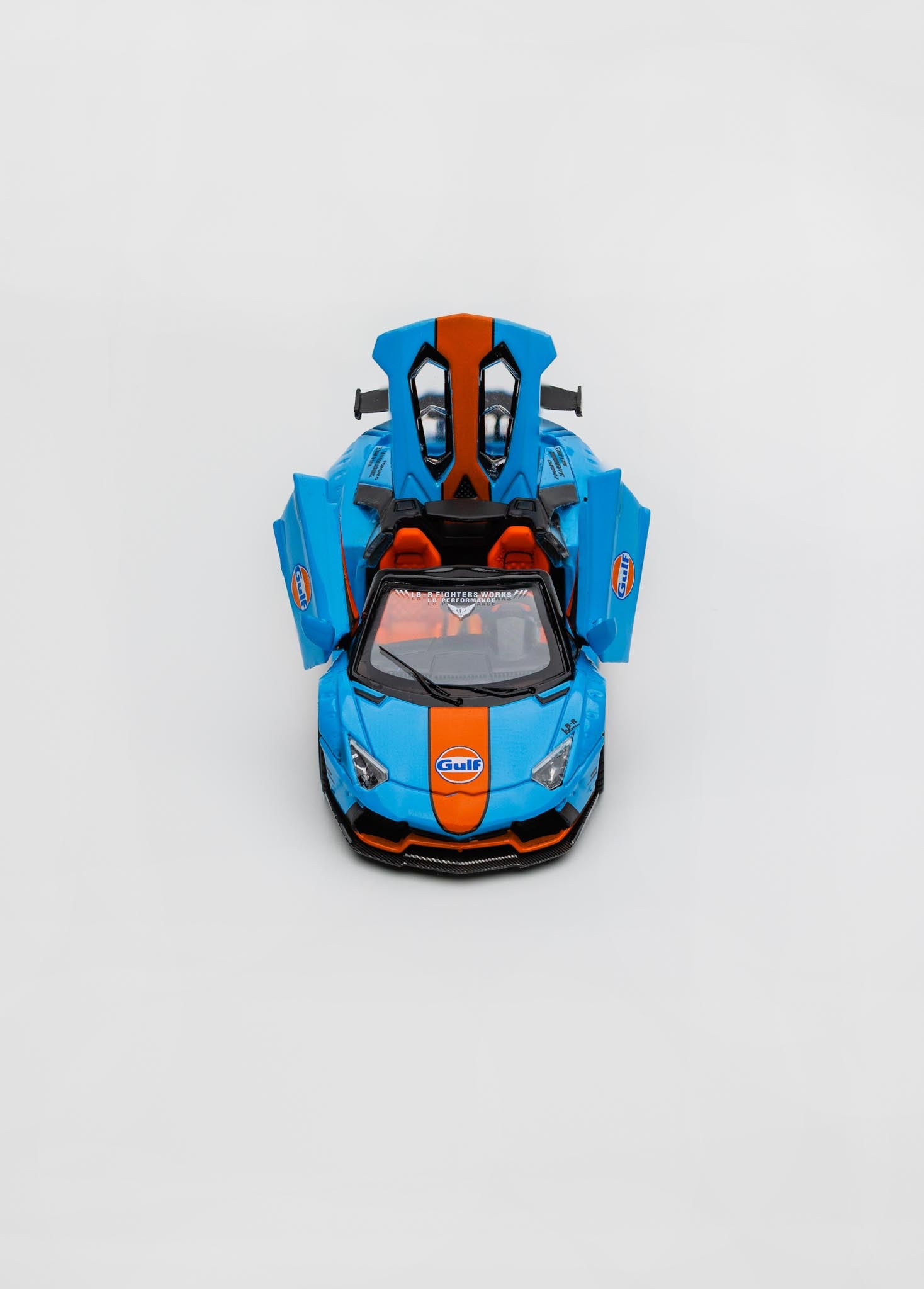 TPC X RHINO MODEL 1:64 兰博基尼 LP720-4 敞篷跑车 宽体改装 高尔夫球