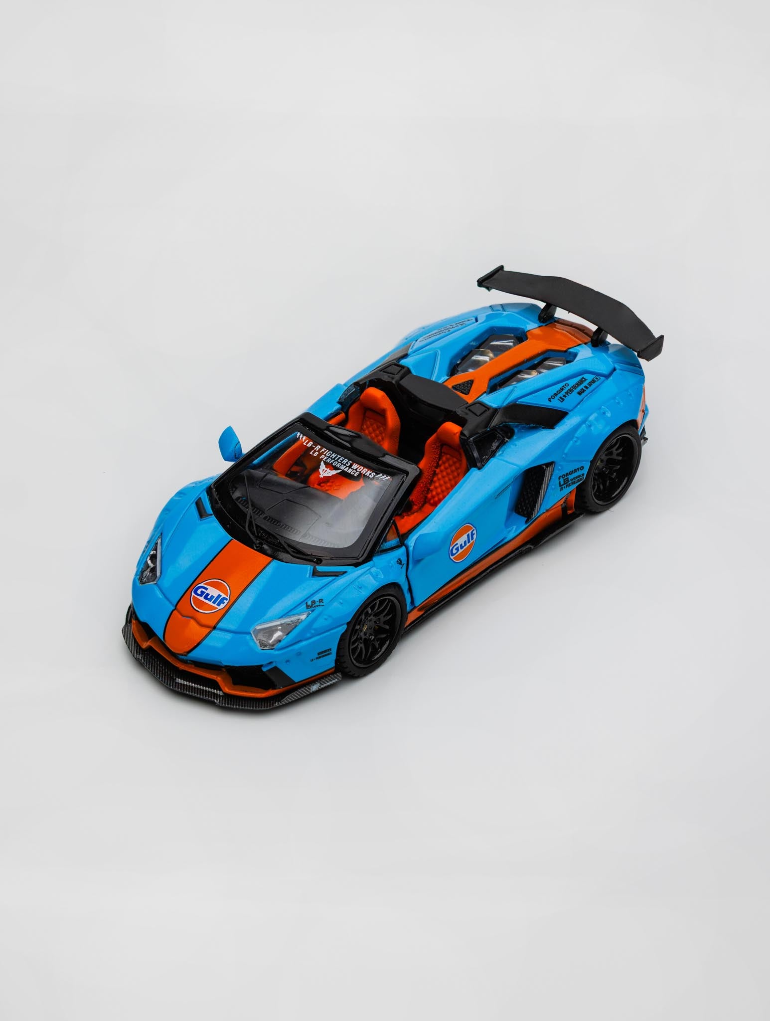 TPC X RHINO MODEL 1:64 兰博基尼 LP720-4 敞篷跑车 宽体改装 高尔夫球
