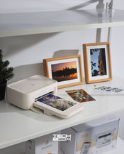 Hanin CP4100 Wi-Fi Wireless Instant Photo Printer 4x6 + 1 Package of Paper