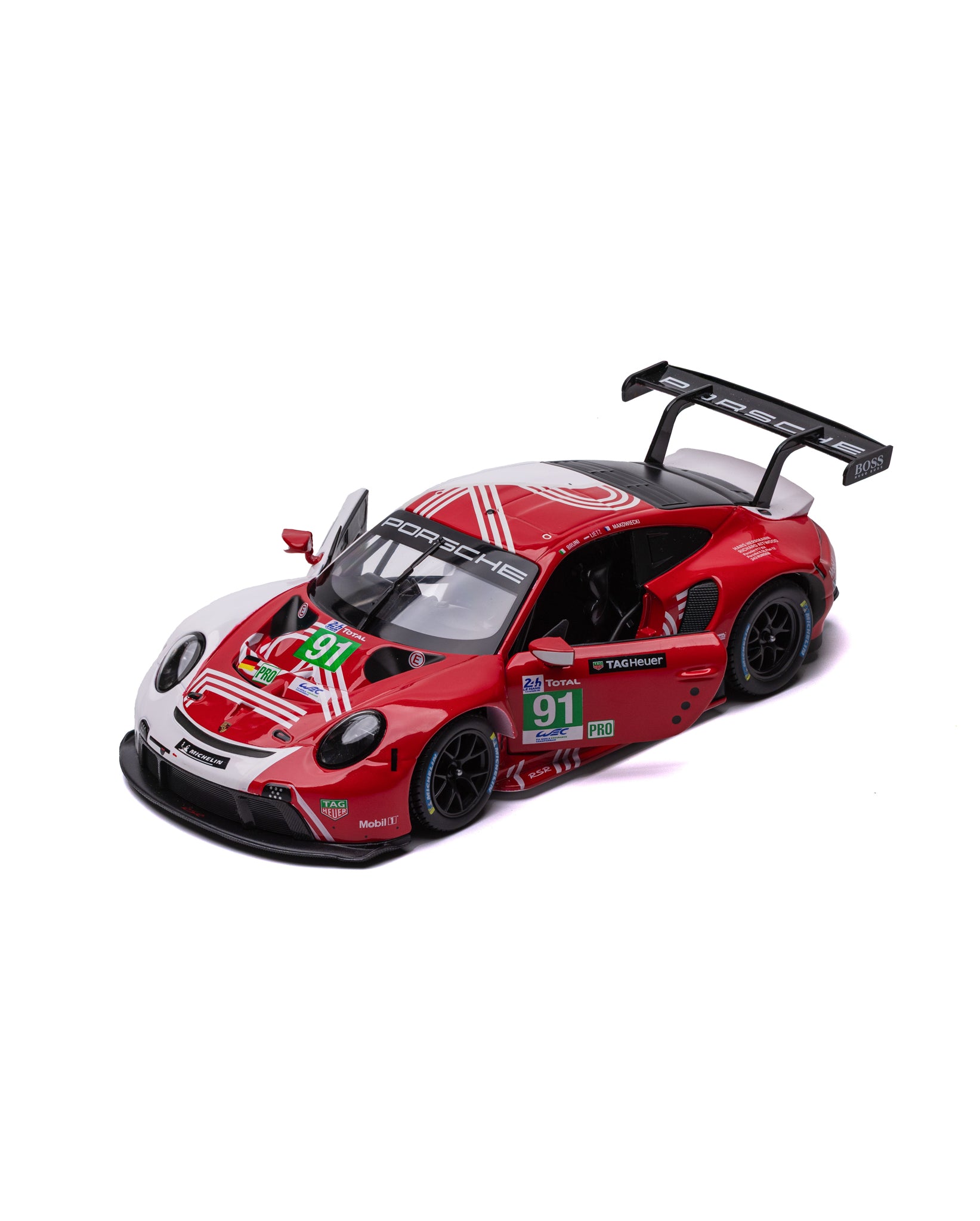 BURAGO 1:24 压铸保时捷 911 RSR LM