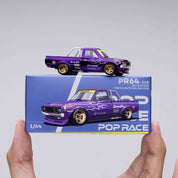 POP RACE 1:64 PANDEM DATSUN 620 2025 TOKYO AUTO SALON EXCLUSIVE