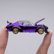 NISSAN SKYLINE GT-R V8 DRIFT KENMERI PURPLE TOKYO AUTO SALON 2025