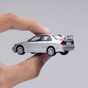 POPRACE PR64-140 Mitsubishi Lancer Evolution IV Sliver 1/64