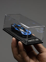 Rhino Model RM 1/64 Bugatti bolide blue