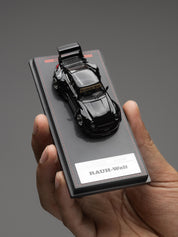 IGNITION MODEL 1:64 PORSCHE RWB 993 MATTE BLACK  IG3870