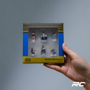 AMERICAN DIORAMA 1:64 FIGURES MUSCLE MECHANICS SET