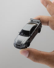 MINIGT - 1/64 日产 Skyline GT-R 深金属灰 (NISMO BNR34 CRS 版)