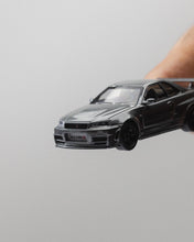 MINIGT - 1/64 Nissan Skyline GT-R Dark Metal Gray (NISMO BNR34 CRS Version)