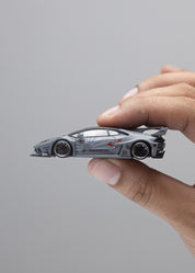 MJ MODEL 1:64 LAMBORGHINI HURACAN LP610 GT LB-SILHOUETTE WORKS WIDE BODY