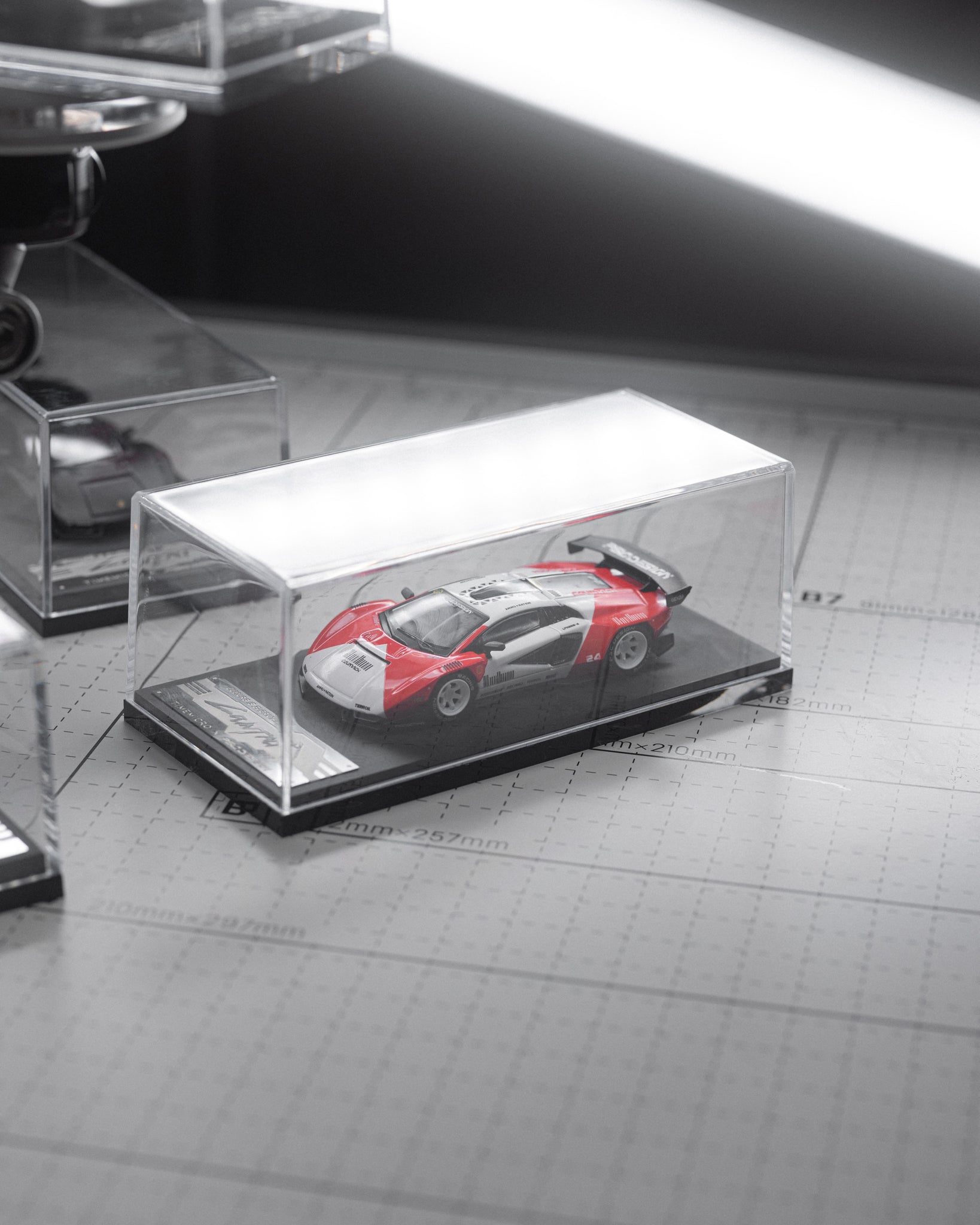 TIME MICRO X PSC DESIGN 1:64 赛博朋克 兰博基尼Countach 新加坡限量版