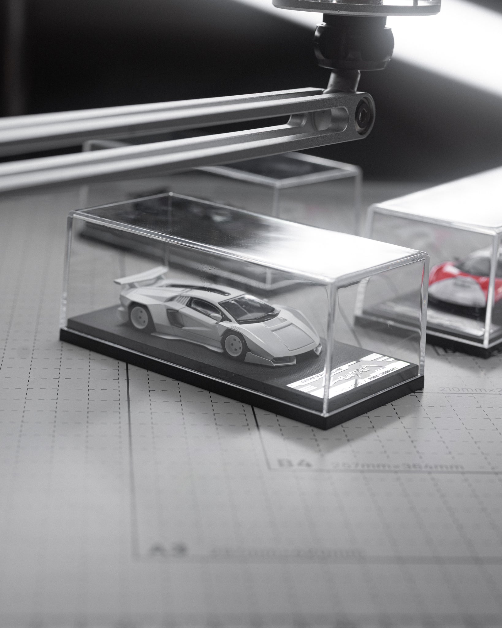 TIME MICRO X PSC DESIGN 1:64 赛博朋克 兰博基尼Countach 新加坡限量版