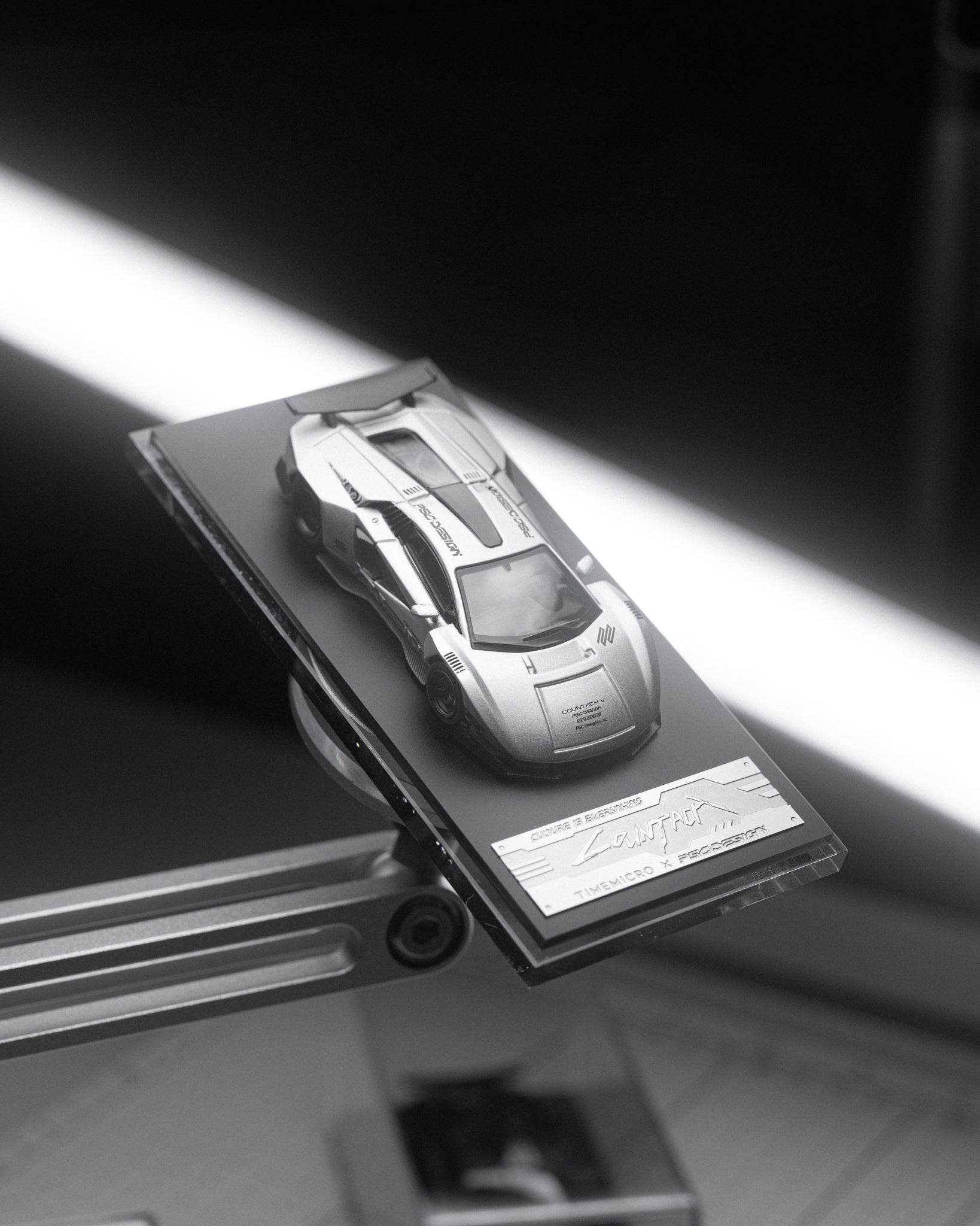 TIME MICRO X PSC DESIGN 1:64 赛博朋克 兰博基尼Countach 新加坡限量版