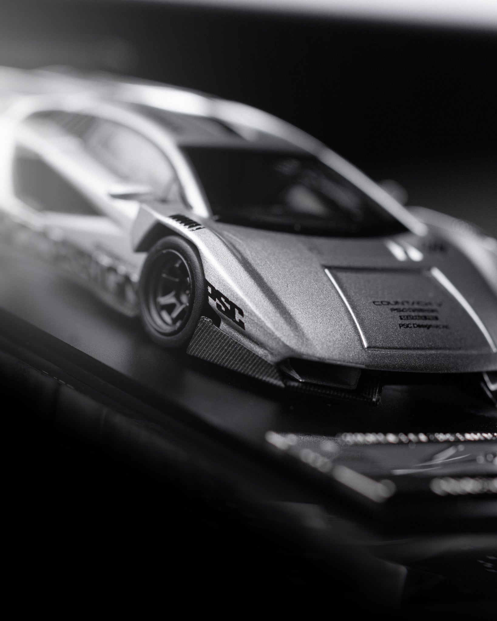 TIME MICRO X PSC DESIGN 1:64 赛博朋克 兰博基尼Countach 新加坡限量版