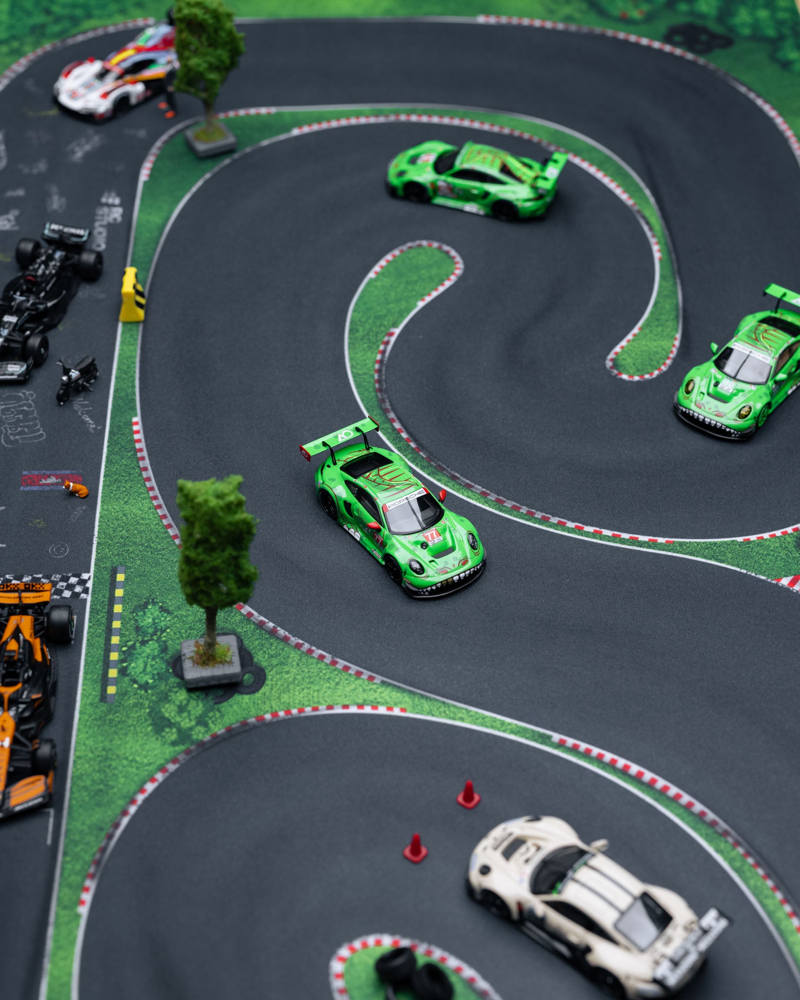 RC STUDIIO 赛车地垫 1/64