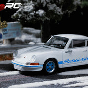 Porsche 911 Carrera RS 2.7 Grand Prix White with Blue Livery