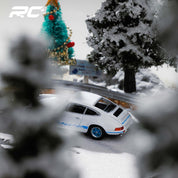 Porsche 911 Carrera RS 2.7 Grand Prix White with Blue Livery
