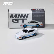 Porsche 911 Carrera RS 2.7 Grand Prix White with Blue Livery