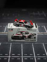 POP RACE 1:64 Foshan APAxpo2025 SKYLINE GT-R V8 DRIFT(HAKOSUKA)&LAUREL C130
