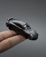 POP RACE 1:64 Porsche Stinger 992 Carbon Edition (Red Line) - PR640192