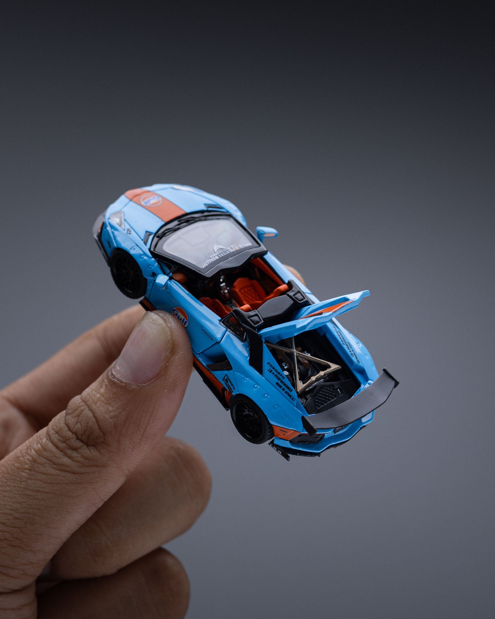 TPC X RHINO MODEL 1:64 兰博基尼 LP720-4 敞篷跑车 宽体改装 高尔夫球