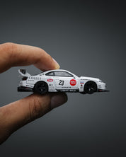 MINI GT 1:64 Nissan LB-Super Silhouette S15 Silvia Athlete White