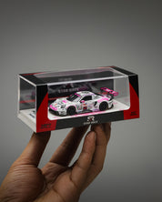 STAR RACE - 1/64 保时捷 911 GT3 Iron Dames 涂装 勒芒 24 小时耐力赛