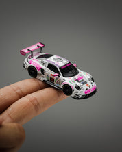 STAR RACE - 1/64 保时捷 911 GT3 Iron Dames 涂装 勒芒 24 小时耐力赛
