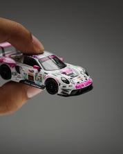 STAR RACE - 1/64 保时捷 911 GT3 Iron Dames 涂装 勒芒 24 小时耐力赛