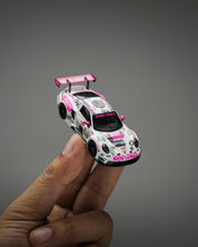 STAR RACE - 1/64 保时捷 911 GT3 Iron Dames 涂装 勒芒 24 小时耐力赛