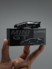 MINIGT 1/64 - 兰博基尼 LB-剪影工程 MURCIELAGO GT EVO 黑色