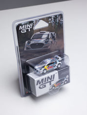 MINIGT 1/64 FORD PUMA RALLY1 #16 M-SPORT FORD WRT 2024 RALLY FINLAND 3RD PLACE - PRE ORDER