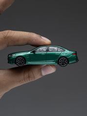 MINIGT 1/64 BMW M5 (G90) Isle of Man – Green Metallic