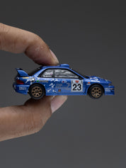 Minigt 1/64 斯巴鲁 翼豹 WRC99 #23 2000年雅典卫城拉力赛 - MGT01078-L