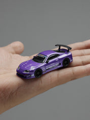MINIGT 1/64 - Toyota Supra (A80) Top Secret GT-300 Top Secret Purple