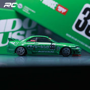 1:64 日产 SKYLINE GT-R (R33) IMAI RACING V1 绿色 — KAIDOHOUSE X MINI GT