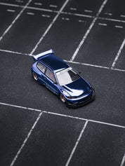 POP Race 1:64 PANDEM CIVIC EG6 - BLUE CHROME