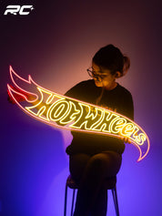 Premium Hotwheels Neon Sign 100cm x 30cm