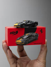 BBR 1/64 - Ferrari 296 GTB Assetto Fiorano Grigio Scuro