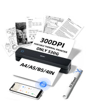 Hanni MT610 Portable-Printer Wireless A4 Printer