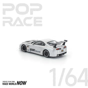 TOP SECRET GT300 SUPRA SILVER BY POP RACE - PRE ORDER