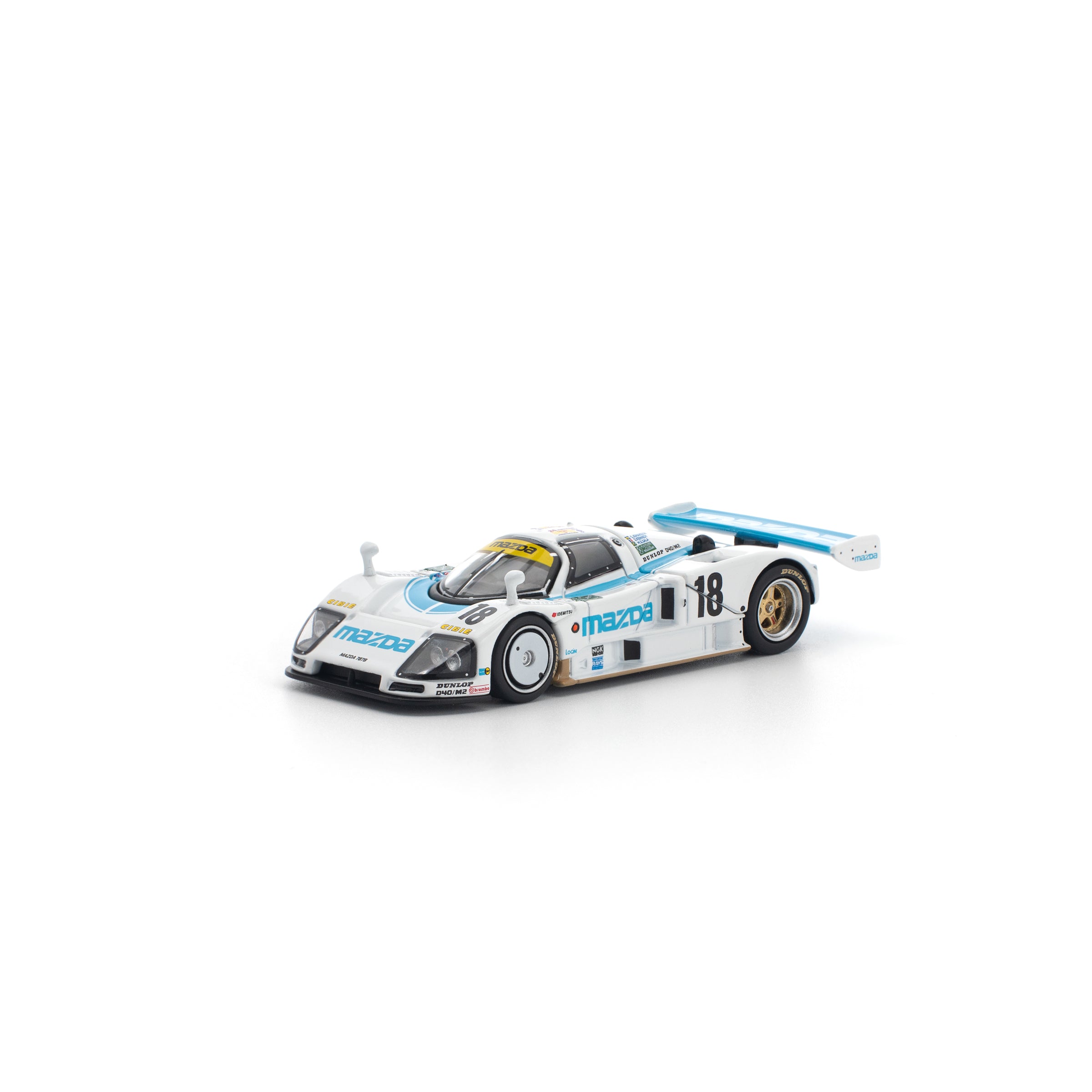 POP RACE 1/64 MAZDA 787B 1991 LE MANS 24HRS #18