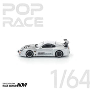 TOP SECRET GT300 SUPRA SILVER BY POP RACE - PRE ORDER