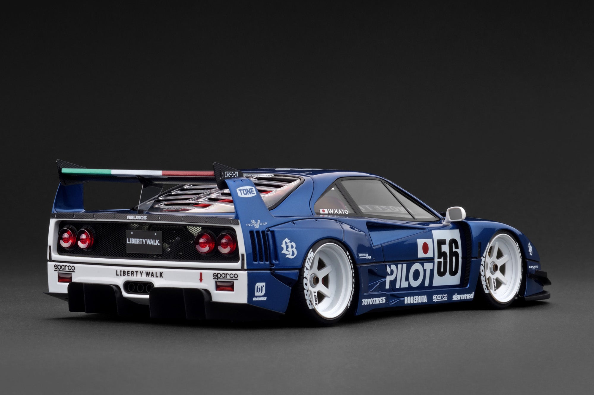IGNITION MODEL LB-WORKS 40 蓝色金属 IG3753