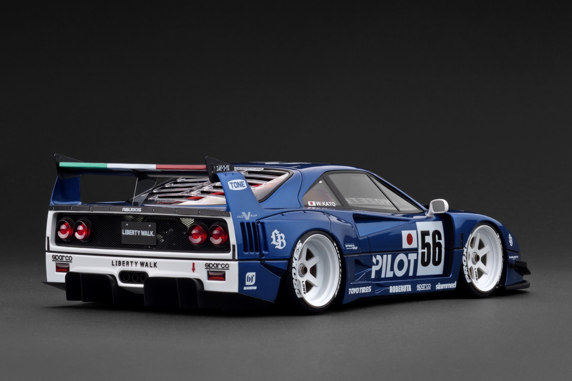 IGNITION MODEL LB-WORKS 40 蓝色金属 IG3753