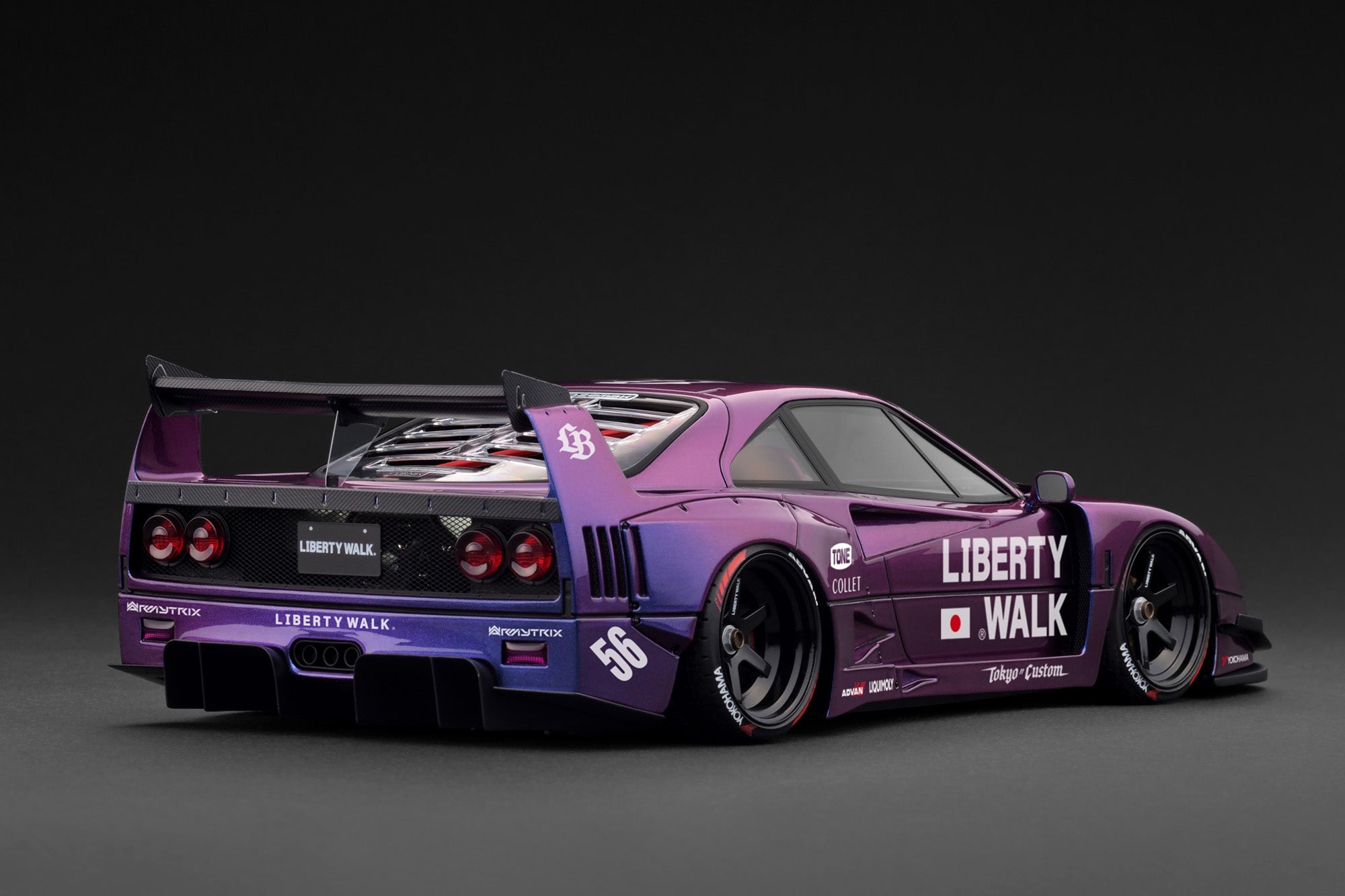 点火模型 LB-WORKS 40 紫色金属色 IG3790