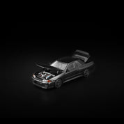 POP RACE - R32 GT-R DARK CHROME - PRDC002